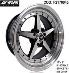 Rines 17 x 9 Sedan