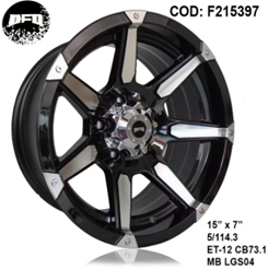 Rines 15 Camioneta 5/114.3